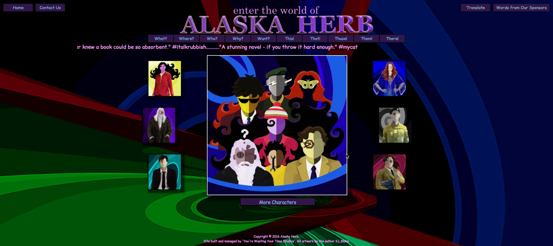 Website Construction for Alaska Herb