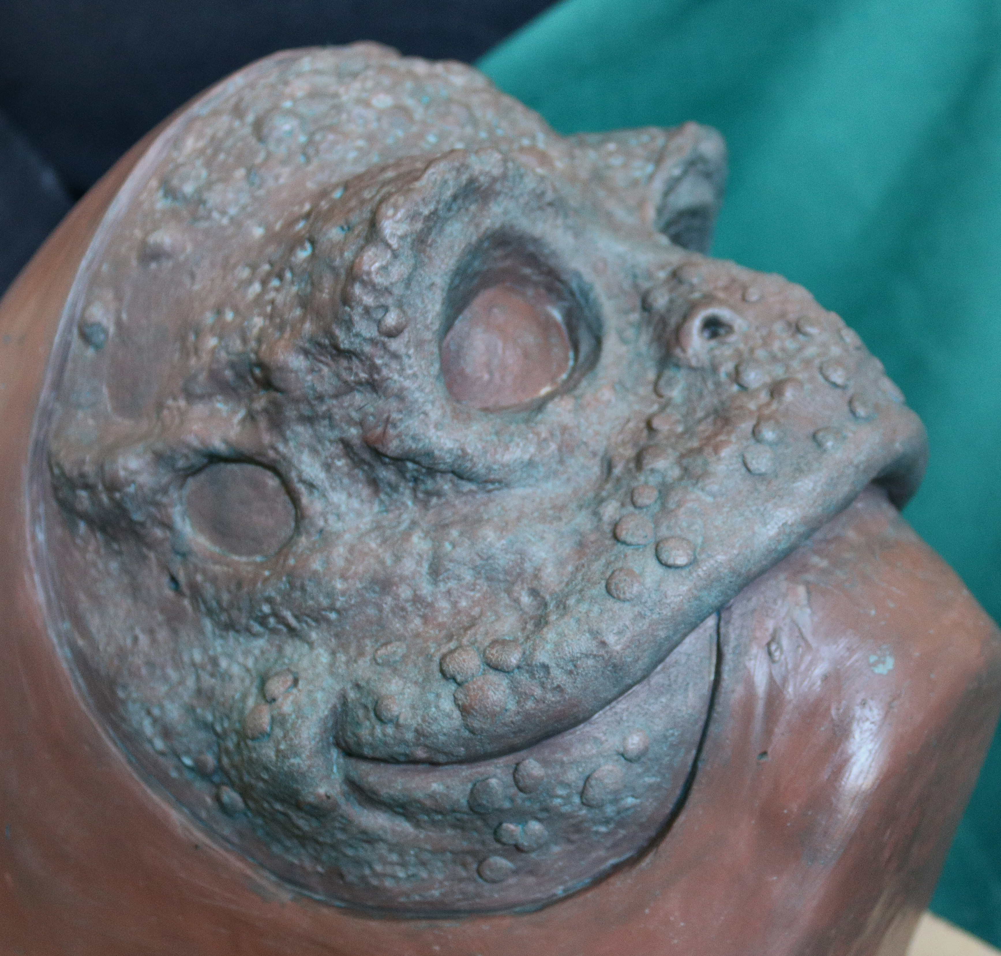 Toad of Toad Hall Mask Sculpt 01