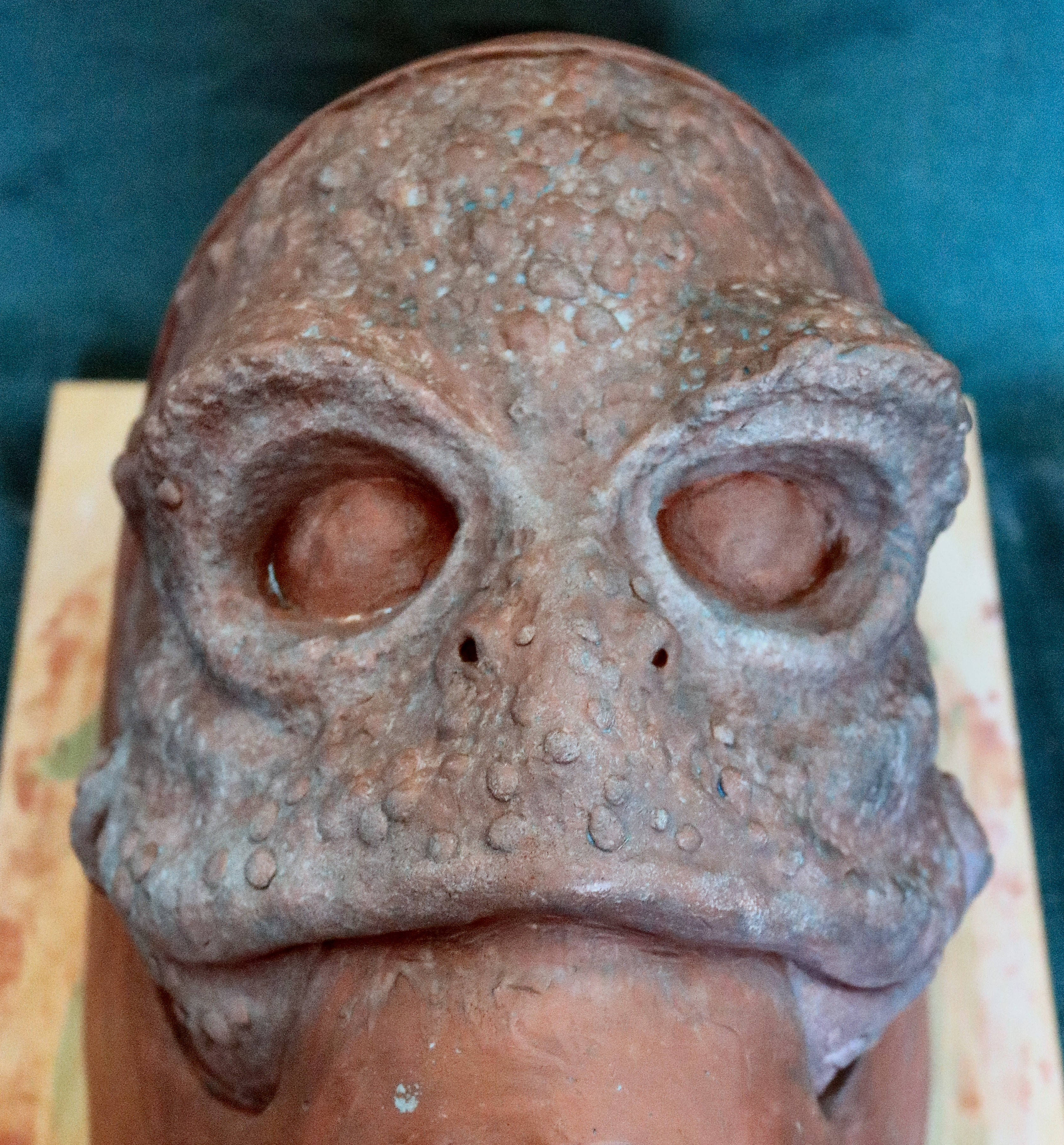 Toad of Toad Hall Mask Sculpt 02