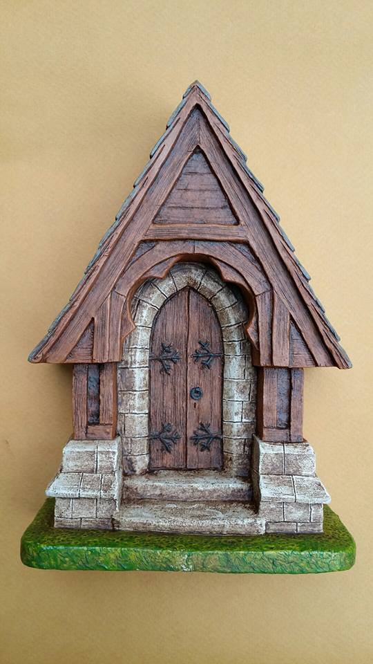 Fairy Door - Church Door Style center profile